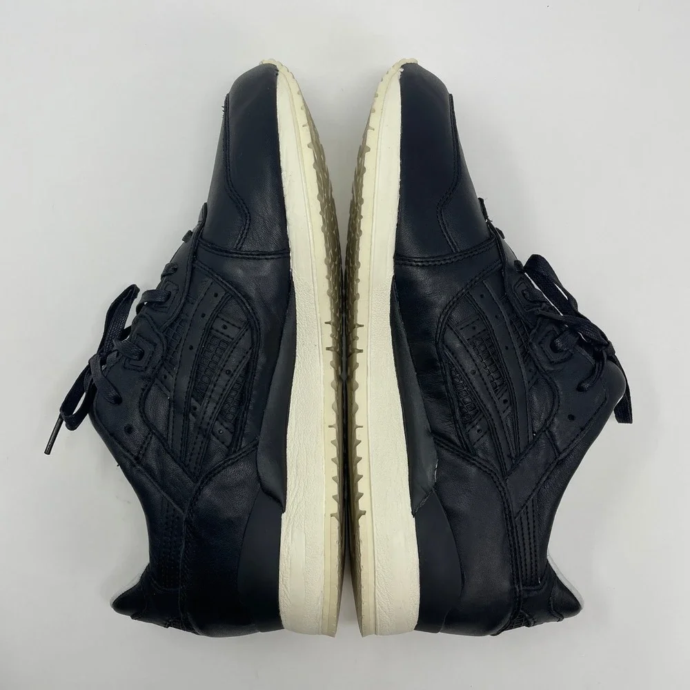 Asics Gel-Lyte III Kith Grand Opening Men Black Leather Sneakers H41HK Size 11.5 - Picture 4 of 9